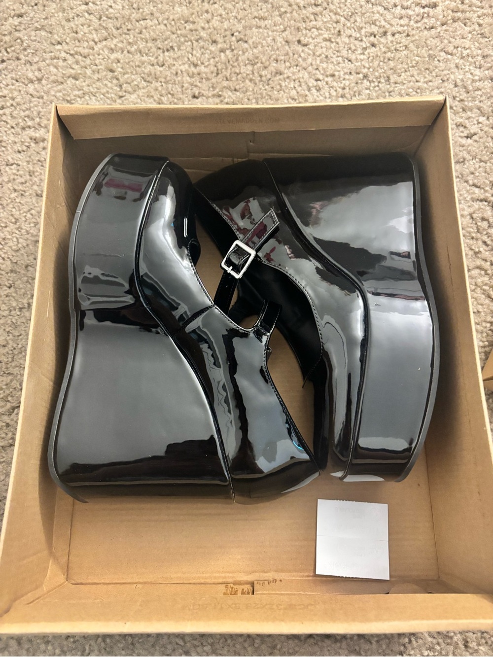 Steve Madden - Styler “Nirvana” in Black Patent
